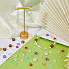 100Pcs 10 Style Transparent Czech Glass Beads GLAA-FH0001-72-5