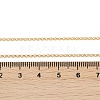 Long-Lasting Plated Brass Cable Chain Necklaces X-NJEW-K112-10G-NF-4