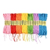 7 Sets 7 Colors Cotton Crochet Threads OCOR-FS0001-02B-1