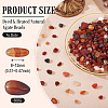 250G Dyed & Heated Natural Agate Beads G-TA0002-73D-3