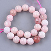 Natural Pink Opal Beads Strands G-S333-8mm-017-2