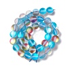 Synthetic Moonstone Beads Strands G-E573-01C-22-2