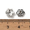 Tibetan Style Alloy Bead Caps PALLOY-P302-04A-AS-3