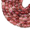 Natural Andesine Feldspar Beads Strands G-D103-C03-4