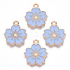 Alloy Enamel Pendants ENAM-S121-115E-1