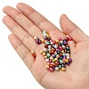 Baking Paint Pearlized Glass Pearl Round Bead Strands X-HY-Q004-4mm-M-2