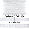 25M Nylon Elastic Pleated Lace Trim OCOR-CY0001-13A-2