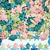 160Pcs 8 Styles Dyed Synthetic Turquoise Beads G-SC0003-47-7