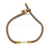 Braided Nylon Cord Bracelet Making MAK-A017-D03-05G-1