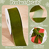 Velvet Ribbon OCOR-WH0078-322B-6