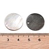 Natural White/Black Shell Carved Pendants SSHEL-D084-01C-3