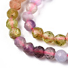 Natural & Synthetic Mixed Gemstone Beads Strands G-D080-A01-02-09-3