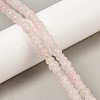 Natural Rose Quartz Beads Strands G-P595-B01-01-1