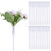 50Pcs PP Plastic Flower Water Tubes AJEW-GL0002-97A-1