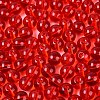 FGB Transparent Glass Seed Beads SEED-N013-01C-08-4