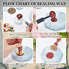 Wax Seal Stamp Set AJEW-WH0208-1458-4