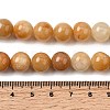 Natural Old Topaz Jade Beads Strands X-G-F364-06-10mm-5