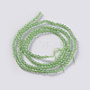 Glass Beads Strands EGLA-E057-02B-3