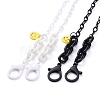 Personalized Acrylic Cable Chain Necklaces NJEW-JN02886-2