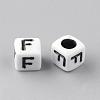 Opaque Acrylic Beads SACR-Q188-02F-2