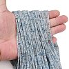 Natural Aquamarine Beads Strands G-L628-D10-2x2mm-01-1