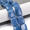 Natural Aquamarine Beads Strands G-T047-B01-01-2