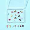 20Pcs 10 Colors Spray Painted Alloy Beads FIND-FS0004-62-7