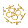 Tibetan Style Toggle Clasps X-TIBE-EA9138Y-G-FF-3
