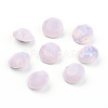 Pointed Back & Back Plated K9 Glass Rhinestone Cabochons RGLA-J012-8mm-395-1