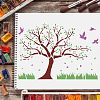 PET Hollow out Drawing Painting Stencils Sets for Kids Teen Boys Girls DIY-WH0172-454-6