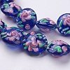 Handmade Bumpy Lampwork Beads Strands LAMP-K027-06C-2