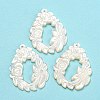 Natural Sea White Shell Pendants SHEL-D079-03-2