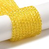 Transparent Glass Beads Strands EGLA-A035-T4mm-D03-1