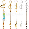 4Pcs Alloy Bracelet Tool Jewelry Helper Beadable Alligator Clips AJEW-SP0001-70-1
