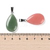 Synthetic Noctilucent Stone/Luminous Stone Pendants G-Z054-06B-4