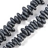 Electroplated Synthetic Non-magnetic Hematite Beads Strands G-G174-A01-01-1