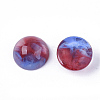 Two Tone Resin Cabochons X-CRES-T016-004B-2