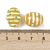 Glass Imitation Jade Beads GLAA-L051-02C-3
