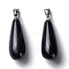 Synthetic Blue Goldstone Pendants G-F707-03-2