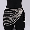 Alloy Cuban Link Chain Multi Layer Waist Chains WG8B3D2-02-1