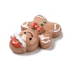 Christmas Theme Opaque Resin Cabochons LS-RESI-E043-01I-3