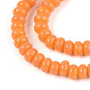 Opaque Spray Painted Glass Beads GLAA-ZX008-4mm-18L-3