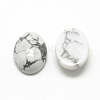 Natural Howlite Cabochons G-R415-13x18-29-2