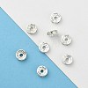 Iron Grade A Crystal Rhinestone Spacer Beads RB-A010-8MM-S-5