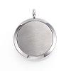 316 Surgical Stainless Steel Diffuser Locket Pendants STAS-H342-66P-3