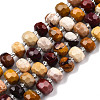 Natural Mookaite Beads Strands G-N327-08R-1