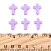 200Pcs Opaque Acrylic Beads SACR-FS0001-39F-5