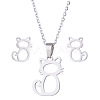 201 Stainless Steel Jewelry Set FS-WG80F87-02-2