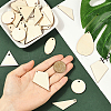 DIY Wooden Dangle Earring Making Kits DIY-SP0005-03-4