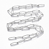 304 Stainless Steel Paperclip Chains CHS-S006-JN958-1-3
